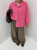 شومیز لینن نچرال کد 220492 - Image 10