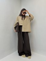 شومیز لینن نچرال کد 220492 - Image 17