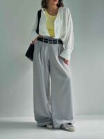 شلوار گاباردین کمردوبل کد 101735 - Image 7