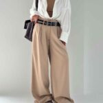 شلوار گاباردین کمردوبل کد 101735