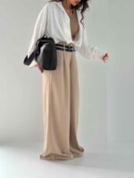 شلوار گاباردین کمردوبل کد 101735 - Image 3