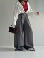 شلوار گاباردین کمردوبل کد 101735 - Image 20