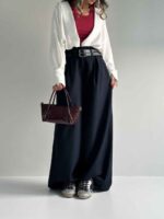 شلوار گاباردین کمردوبل کد 101735 - Image 10