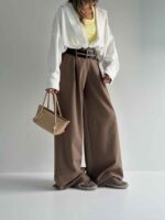 شلوار گاباردین کمردوبل کد 101735 - Image 14