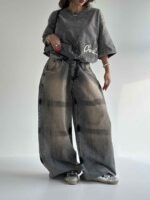 شلوار جین دورنگ کد 101739 - Image 4