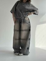 شلوار جین دورنگ کد 101739 - Image 5