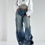 شلوار جین 2 تیکه کد 101682