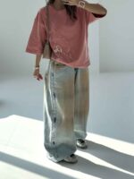 شلوار جین دورنگ کد 101739 - Image 9