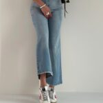 شلوار جین کراپ بگ کد 101748