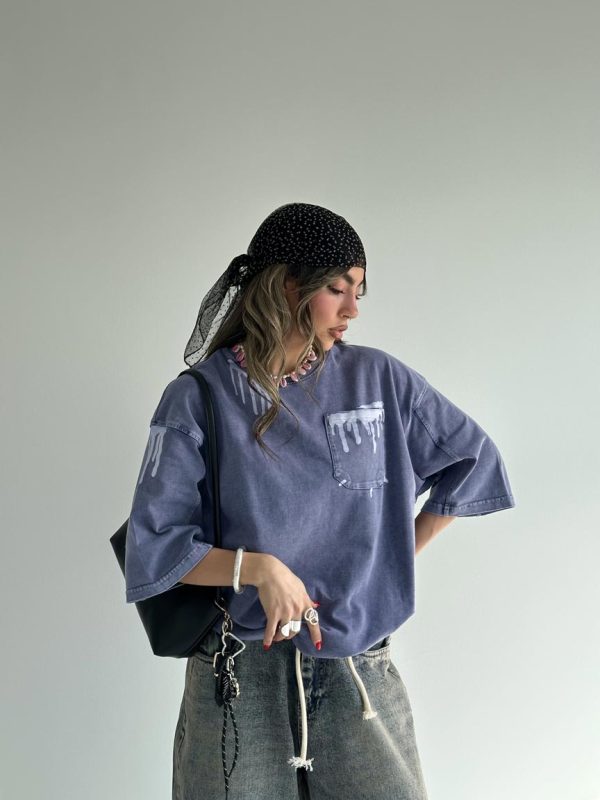 تیشرت سنگ شور تک جیب کد 180472