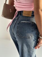 شلوار جین کراپ بگ کد 101751 - Image 2