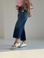 شلوار جین کراپ بگ کد 101751