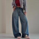شلوار جین واید لگ کد 101744