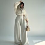 ست اورال و سوییشرت گل دوزی کد 160744