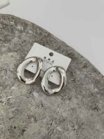 گوشواره SILVER FLORA کد 310427 - Image 8