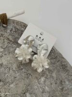 گوشواره SILVER FLORA کد 310427 - Image 2