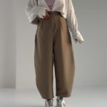 شلوار خمره ای کد 101740