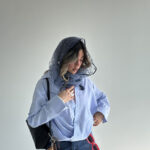 شومیز جلو گره نایریکا کد 220499