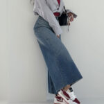 شلوار جین کراپ بگ کد 101745
