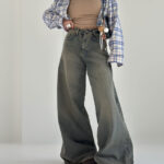 شلوار جین بگ کد 101755