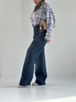 شلوار جین کراپ بگ کد 101752