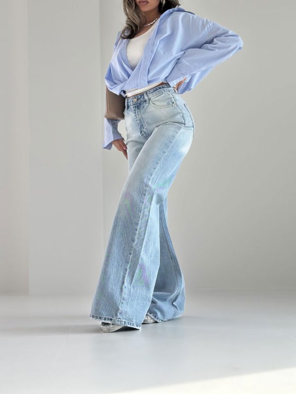 شلوار جین سوپر بگ کد 101780