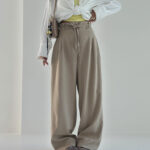 شلوار کج راه پیله ای کد 101774