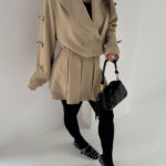 ست کت و دامن پاپیونی کد 160706