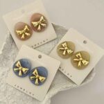 گوشواره BOW AND STONE کد 310426