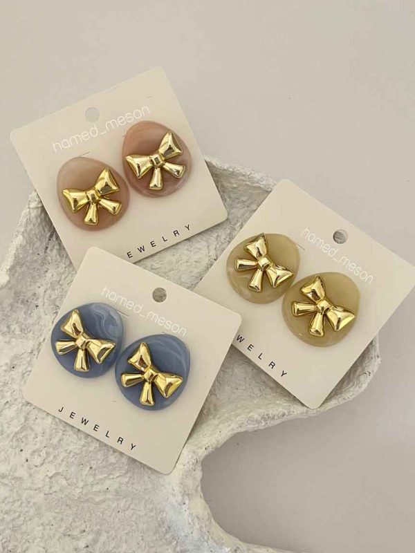 گوشواره BOW AND STONE کد 310426