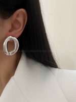 گوشواره SILVER FLORA کد 310427 - Image 9