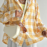 شومیز طرحدار پشت چاک کد 220524