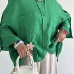 شومیز پنبه ای کد 220528