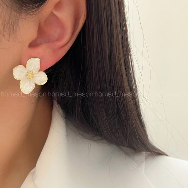 گوشواره میناکاری کد 310459