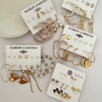 گوشواره کارتی پکی کد 310495