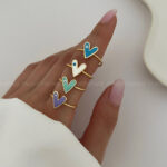 انگشتر قلبی کد 310480