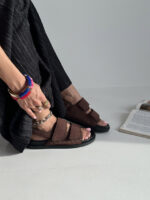 صندل جیر 2 چسب کد 141021 - Image 7