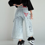 شلوار جین برمودا CAMO کد 101828