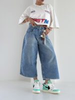 شلوار جین برمودا کد 101836 - Image 7