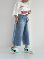 شلوار جین برمودا کد 101836 - Image 9