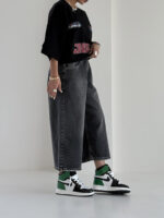 شلوار جین برمودا کد 101836 - Image 4