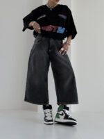 شلوار جین برمودا کد 101836