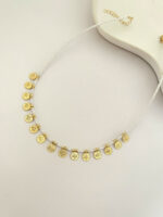 گردنبند مرواریدی طرح دار کد 310483 - Image 6