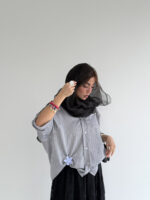 شومیز نواردار PERRY کد 220496 - Image 2
