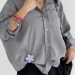 شومیز نواردار PERRY کد 220496