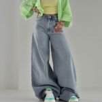 شلوار جین فول بگ 101809