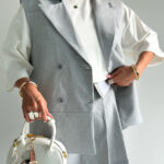 ست وست و دامن 4 دکمه کد 160779