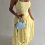 پیراهن بلند پشت گت کد 240156