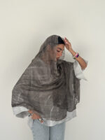شال ابریشم کد 310473 - Image 17