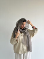 شال ابریشم سنگشور کد 310469 - Image 7